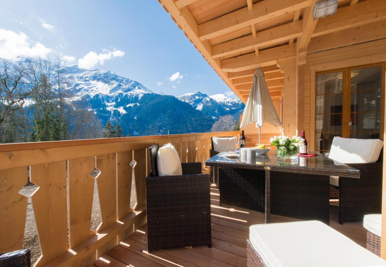 Panoramapark Soleil Chalet B Wengen Exteriör bild