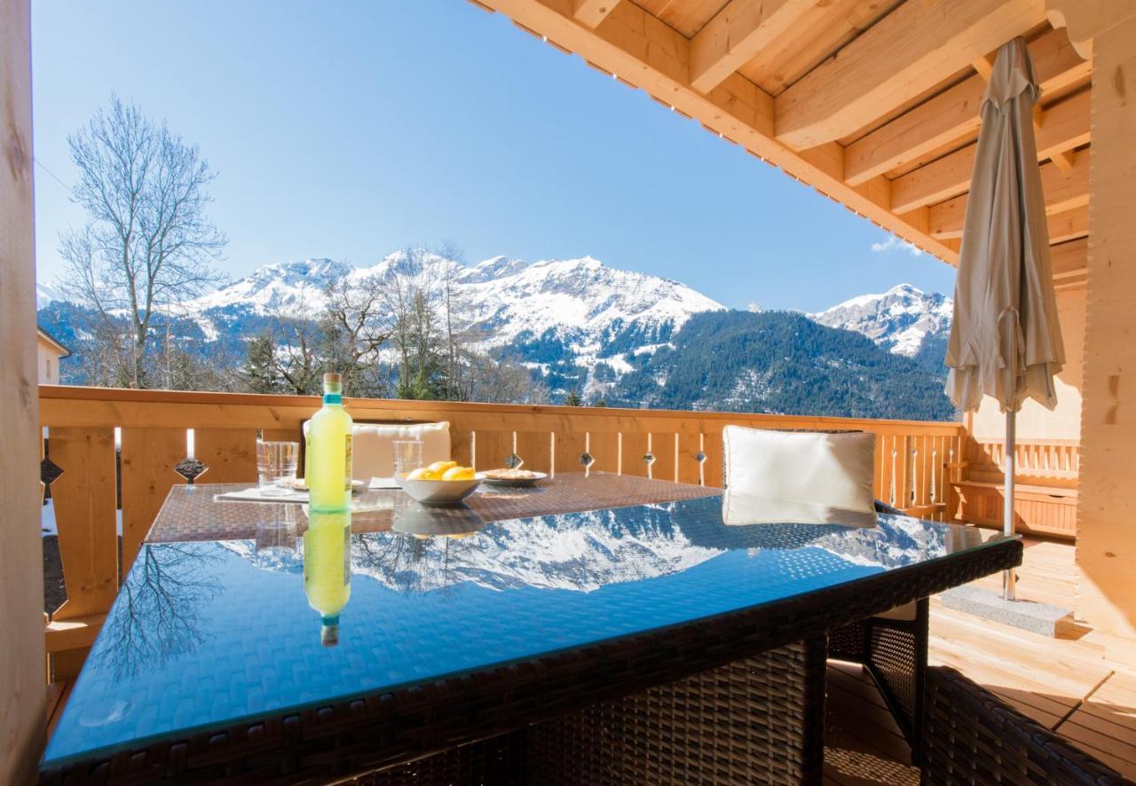 Panoramapark Soleil Chalet B Wengen Exteriör bild