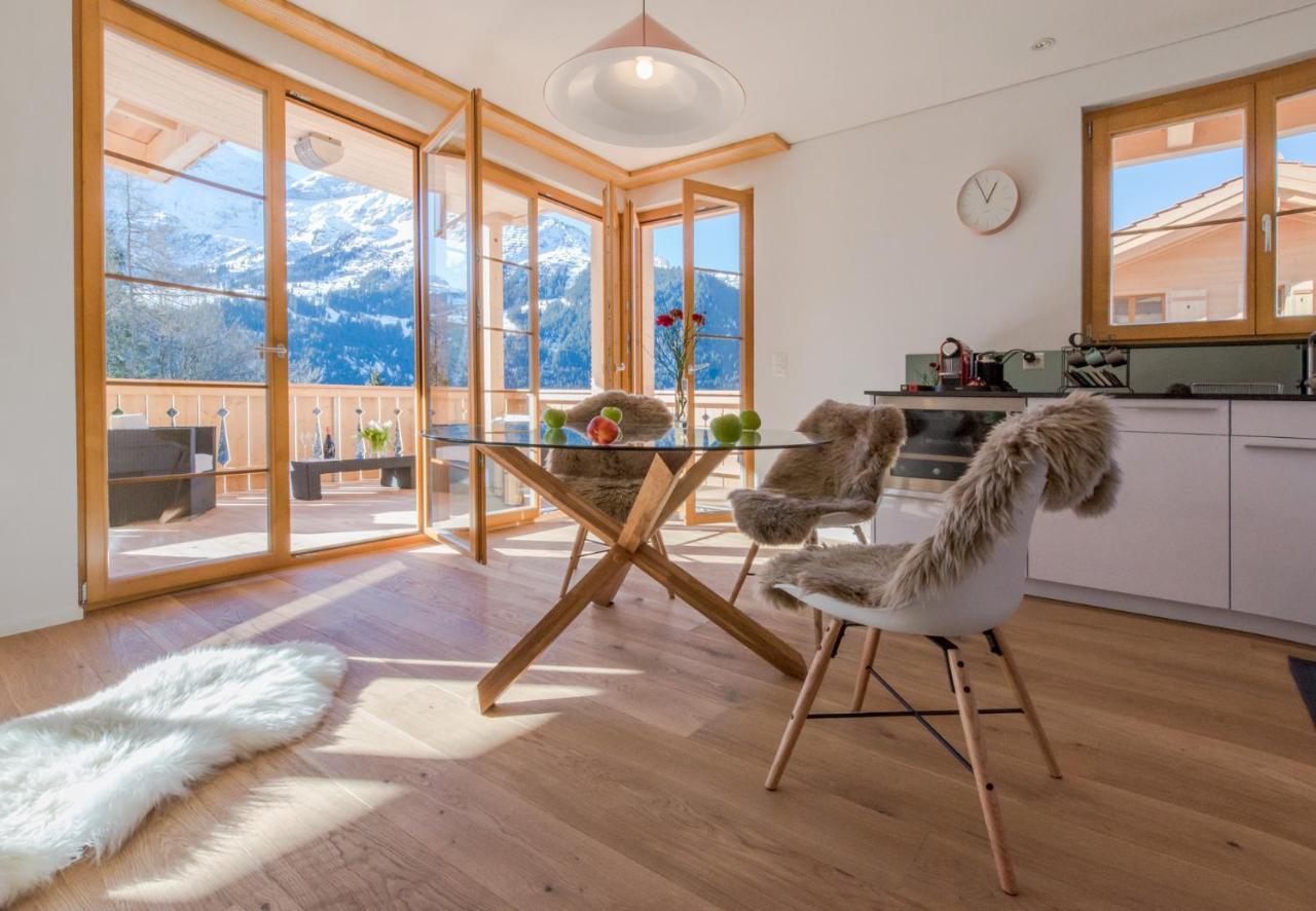Panoramapark Soleil Chalet B Wengen Exteriör bild