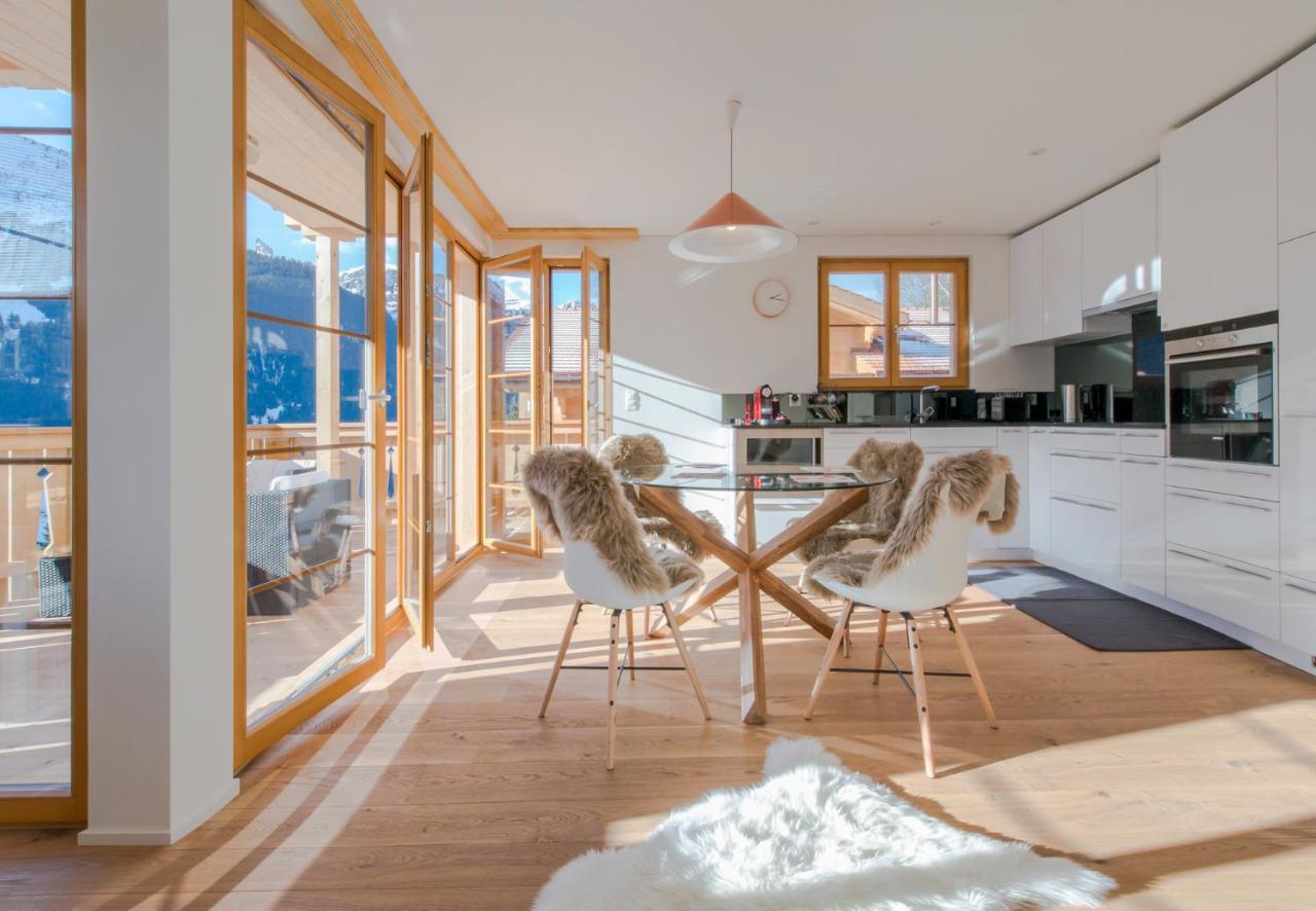 Panoramapark Soleil Chalet B Wengen Exteriör bild