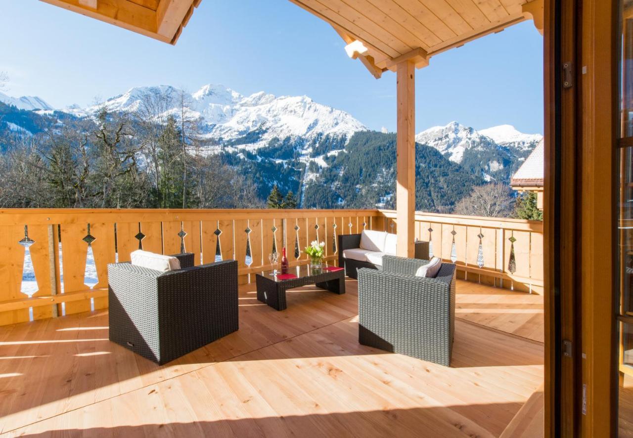 Panoramapark Soleil Chalet B Wengen Exteriör bild