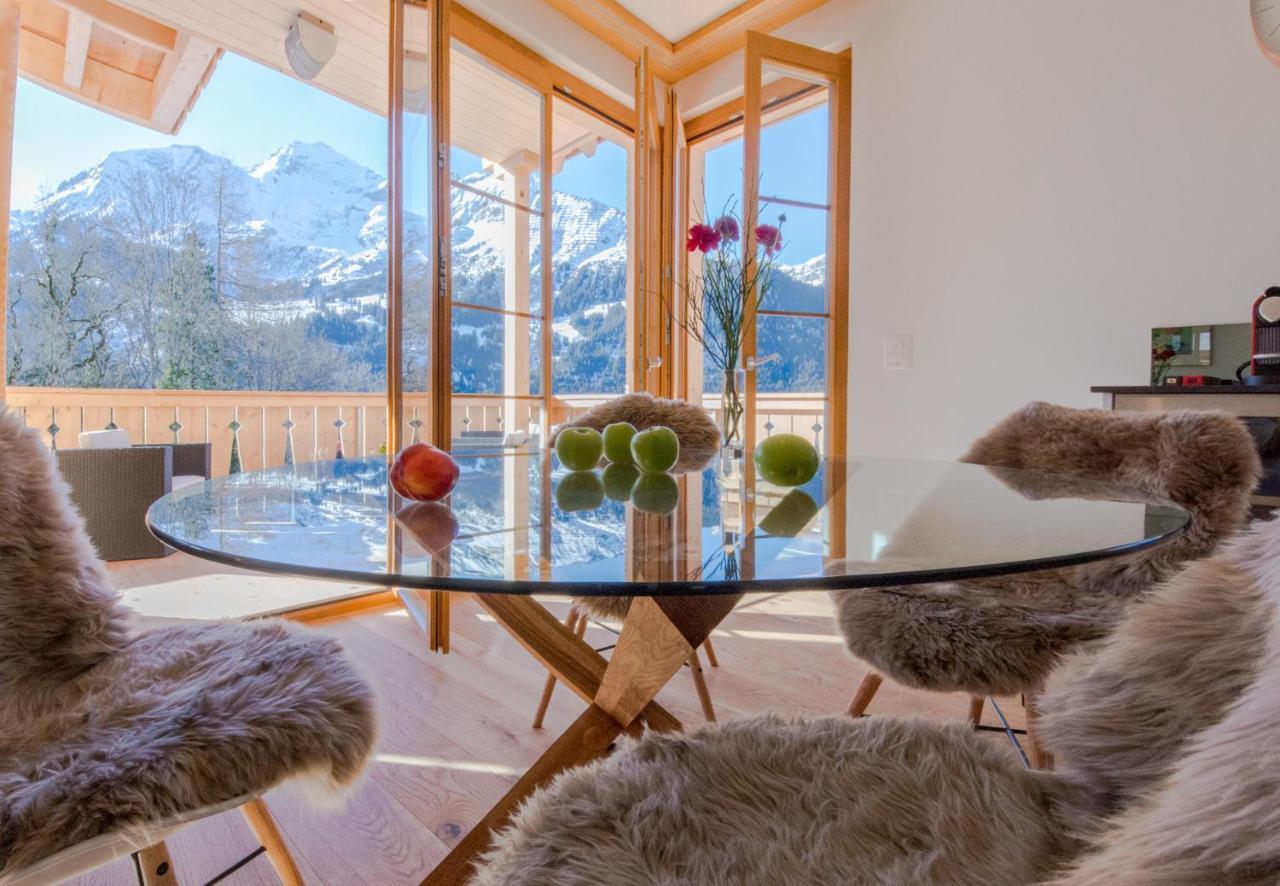 Panoramapark Soleil Chalet B Wengen Exteriör bild