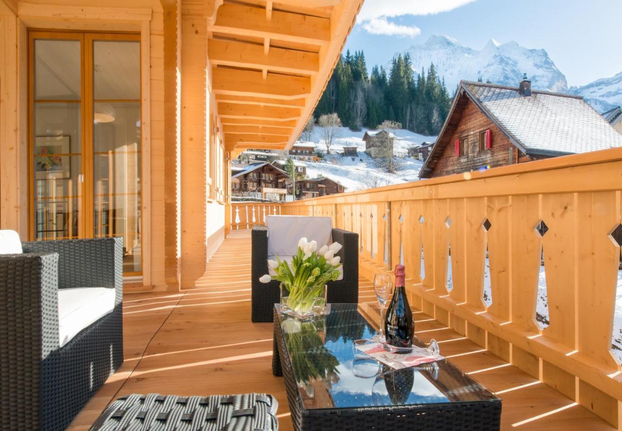 Panoramapark Soleil Chalet B Wengen Exteriör bild