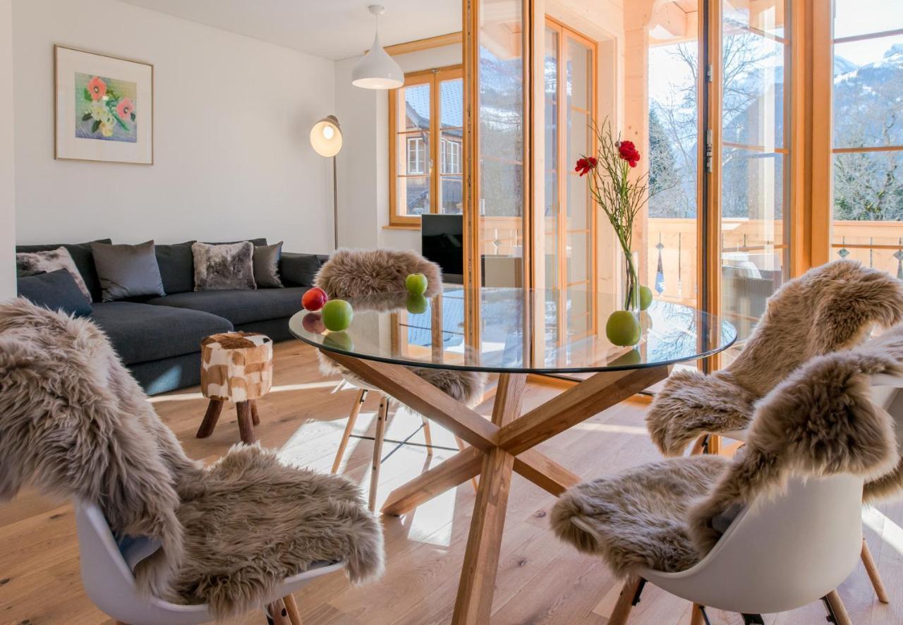 Panoramapark Soleil Chalet B Wengen Exteriör bild
