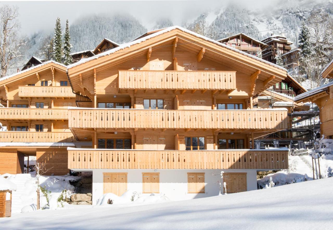 Panoramapark Soleil Chalet B Wengen Exteriör bild